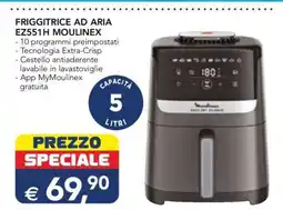 Esselunga FRIGGITRICE AD ARIA EZ5511H MOULINEX offerta