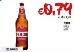 Carico Cash & Carry Peroni birra offerta