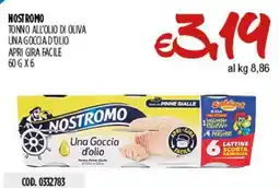 Carico Cash & Carry Nostromo Tonno all'olio di oliva Una Goccia d'olio offerta