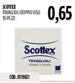 Carico Cash & Carry Scottex tovaglioli offerta