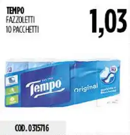 Carico Cash & Carry Fazzoletti Tempo Original offerta