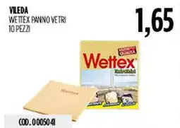 Carico Cash & Carry Vileda panno vetri offerta