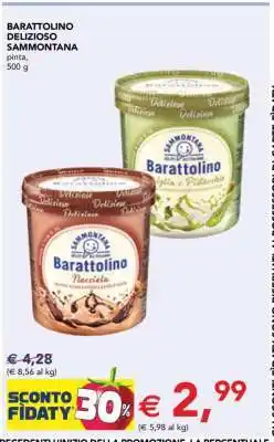 Esselunga BARATTOLINO DELIZIOSO SAMMONTANA offerta
