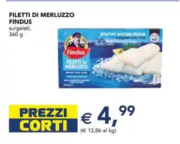 Esselunga Filetti di Merluzzo Findus offerta