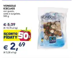 Esselunga Vongole Iceclass offerta