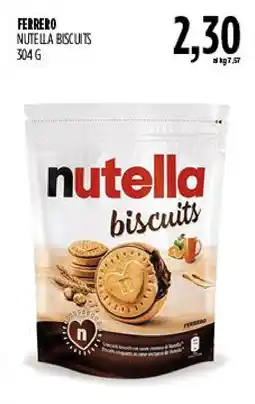 Carico Cash & Carry Ferrero Nutella biscuits offerta