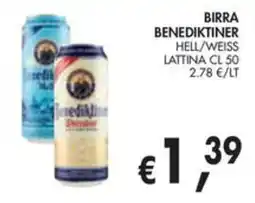 èccoMI Birra Benediktiner Hell/Weiss offerta