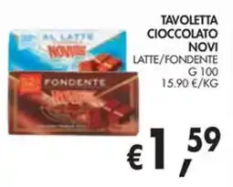 èccoMI Tavoletta cioccolato Novi offerta