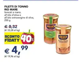Esselunga FILETTI DI TONNO RIO MARE offerta