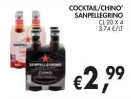 èccoMI Cocktail/Chino Sanpellegrino offerta
