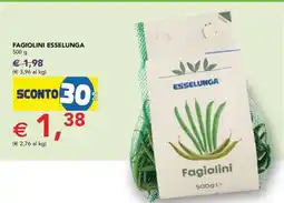 Esselunga FAGIOLINI ESSELUNGA offerta