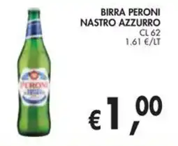 èccoMI Birra Peroni Nastro Azzurro offerta