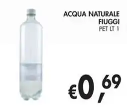 èccoMI Acqua Naturale Fiuggi offerta