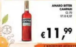 èccoMI Amaro Bitter Campari offerta