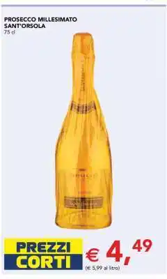 Esselunga Prosecco Millesimato Sant'Orsola offerta