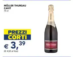 Esselunga MÜLLER THURGAU CAVIT offerta