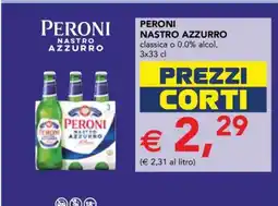 Esselunga Peroni Nastro Azzurro offerta