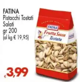 Despar Fatina Pistacchi Tostati Salati offerta