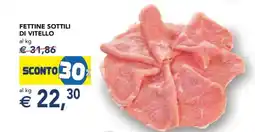 Esselunga Fettine Sottili di Vitello offerta