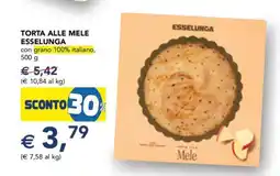 Esselunga Torta alle mele Esselunga offerta