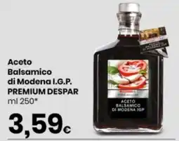 Despar Aceto Balsamico di Modena I.G.P. Premium Despar offerta