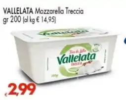 Despar Vallelata Mozzarella Treccia offerta