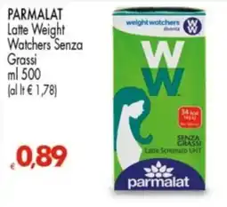 Despar Latte Weight Watchers Senza Grassi offerta