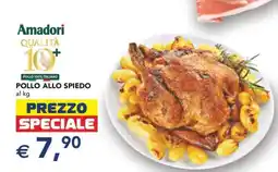 Esselunga Amadori Pollo allo spiedo offerta