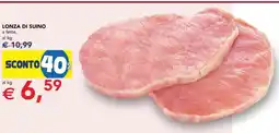 Esselunga Lonza Di Suino offerta