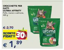 Esselunga CROCCHETTE PER GATTI ULTIMA AFFINITY offerta
