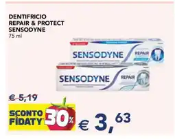 Esselunga DENTIFRICIO REPAIR & PROTECT SENSODYNE offerta