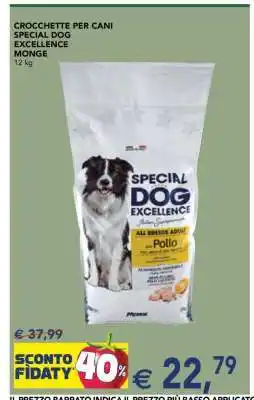 Esselunga CROCCHETTE PER CANI SPECIAL DOG EXCELLENCE MONGE offerta