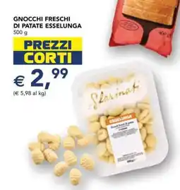 Esselunga Gnocchi Freschi di Patate Esselunga offerta