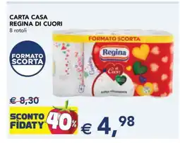 Esselunga Carta Casa Regina di Cuori offerta