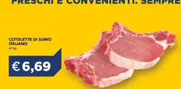 Esselunga COTOLETTE DI SUINO ITALIANO offerta