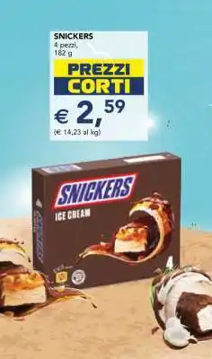 Esselunga SNICKERS offerta