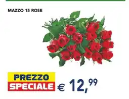 Esselunga MAZZO 15 ROSE offerta