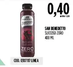 Carico Cash & Carry San Benedetto Succoso Zero offerta