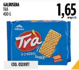 Carico Cash & Carry Galbusera Tra il cracker snack offerta