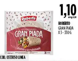 Carico Cash & Carry Roberto Gran Piada offerta