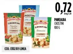 Carico Cash & Carry Pamealba crostini offerta