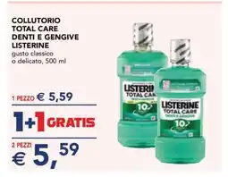 Esselunga Collutorio Total Care Denti e Gengive Listerine offerta