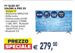 Esselunga TV QLED 55 XIAOMI A PRO 55 offerta