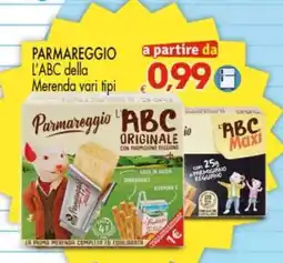 Eurospar PARMAREGGIO L'ABC della Merenda vari tipi offerta