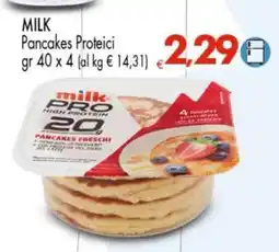 Eurospar MILK PANCAKES PROTEICI offerta