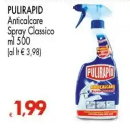 Despar Pulirapid anticalcare spray classico offerta