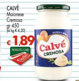 Eurospar CALVÉ Maionese Cremosa offerta