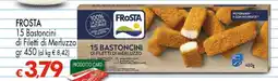 Eurospar FROSTA 15 Bastoncini di Filetti di Merluzzo offerta