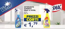 Esselunga DETERGENTE SUPERFICI SMAC O VETRIL offerta