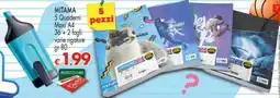 Eurospar MITAMA 5 Quaderni Maxi A4 offerta